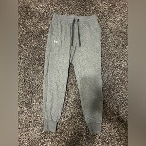 Under Armour Kids Charcoal Gray Joggers